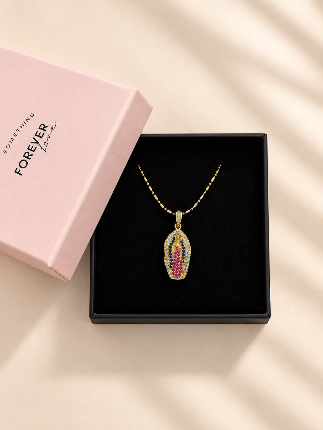 Mini Virgin Mary Necklace