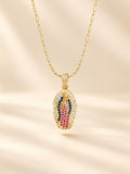 Mini Collar de la Virgen María