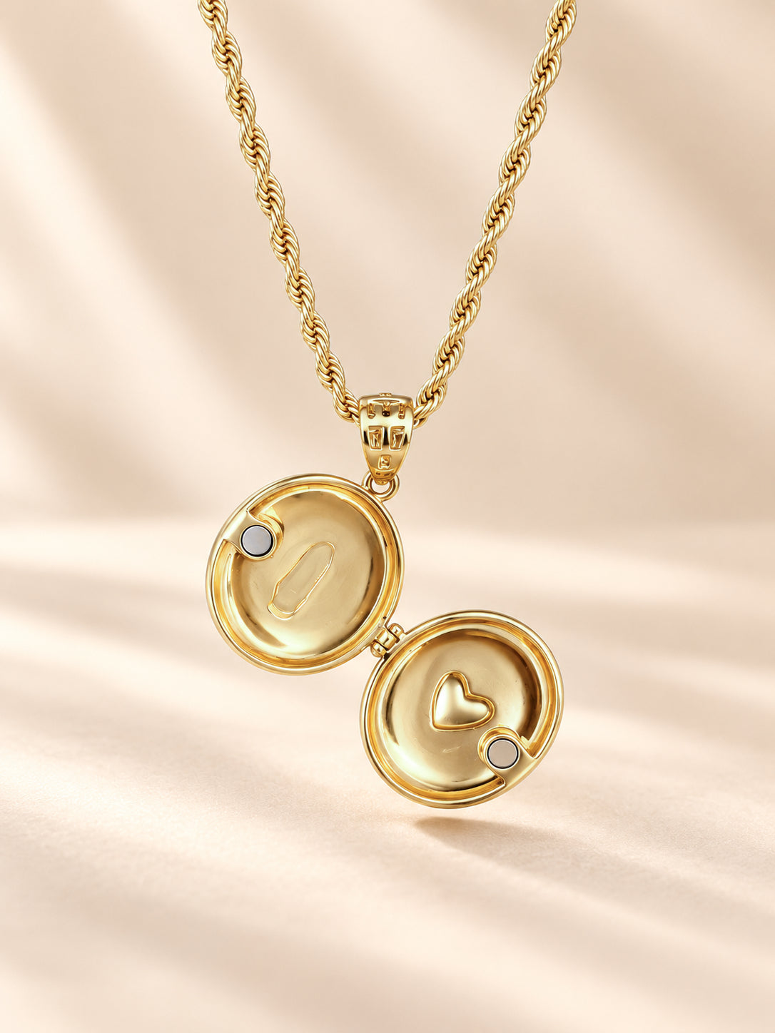 Virgin Mary Locket Necklace